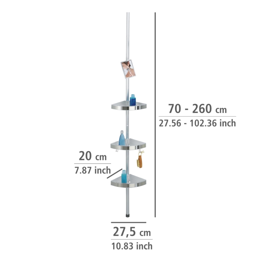 WENKO 20349100-Γωνιακό στοιχείο PREMIUM 27,5x260 cm σατέν