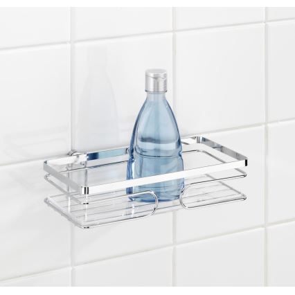WENKO 20409100-Ράφι PREMIUM από ανοξείδωτο ατσάλι 24x13,5 cm ανοξείδωτο/ασημί