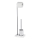 WENKO 20486100 - Βούρτσα WC NOBLE 20x74 cm χρωμέ/λευκή