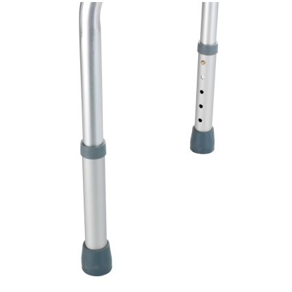 WENKO 206051100-Σκαμπό SECURA 46x53,5 εκ. λευκό/ασημί