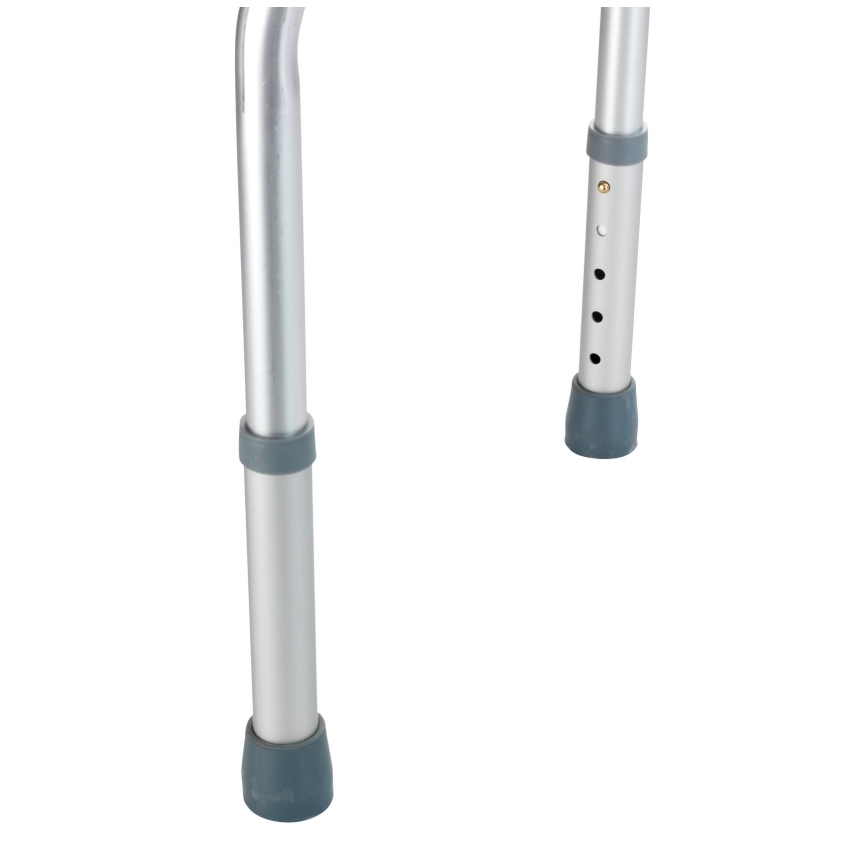 WENKO 206051100-Σκαμπό SECURA 46x53,5 εκ. λευκό/ασημί