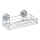 WENKO 20883100-Ράφι VACUUM-LOC RUND STAH 26x15,3 cm γυαλισμένο χρώμιο