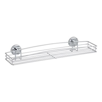 WENKO 20884100-Ράφι VACUUM-LOC MILAZZO 51x15,2 cm γυαλιστερό χρώμιο