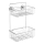 WENKO 20889100-Ραφιέρα VACUUM-LOC RUND STAH 26x38 cm γυαλιστερό χρώμιο