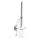 WENKO 20898100-WC βούρτσα VACUUM-LOC MILAZZO 10x34 cm ανοξείδωτο/γυαλιστερό χρώμιο/λευκό