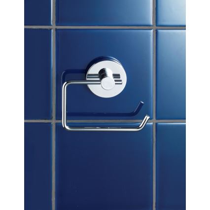 WENKO 20899100 - Θήκη για χαρτί υγείας VACUUM-LOC MILAZZO, 13 x 10,5 εκ., γυαλισμένο χρώμιο