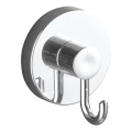 WENKO 20900100 - Γάντζος VACUUM-LOC, στρογγυλός, ατσάλινος, 6 x 6,7 cm, γυαλιστερό χρώμιο