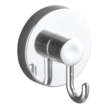 WENKO 20900100 - Γάντζος VACUUM-LOC, στρογγυλός, ατσάλινος, 6 x 6,7 cm, γυαλιστερό χρώμιο
