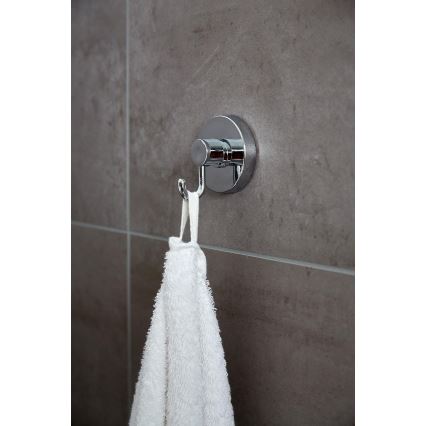WENKO 20900100 - Γάντζος VACUUM-LOC, στρογγυλός, ατσάλινος, 6 x 6,7 cm, γυαλιστερό χρώμιο