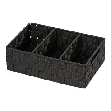WENKO 20978100 - Οργανωτής ADRIA 32x21 cm μαύρος