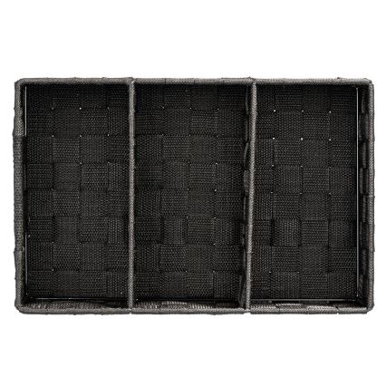 WENKO 20978100 - Οργανωτής ADRIA 32x21 cm μαύρος