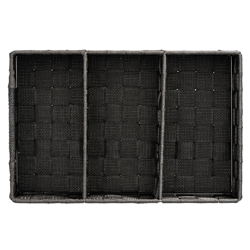 WENKO 20978100 - Οργανωτής ADRIA 32x21 cm μαύρος