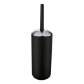 WENKO 21210100 - Βούρτσα WC BRASIL 10x37 cm μαύρη/γυαλιστερό χρώμιο