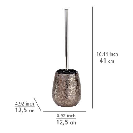 WENKO 21644100 - Βούρτσα WC MARRAKESH 12,5x41 cm καφέ