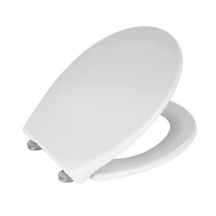 WENKO 21903100-WC κάθισμα SAMOS 44,5x37,5 cm λευκό/ασημί