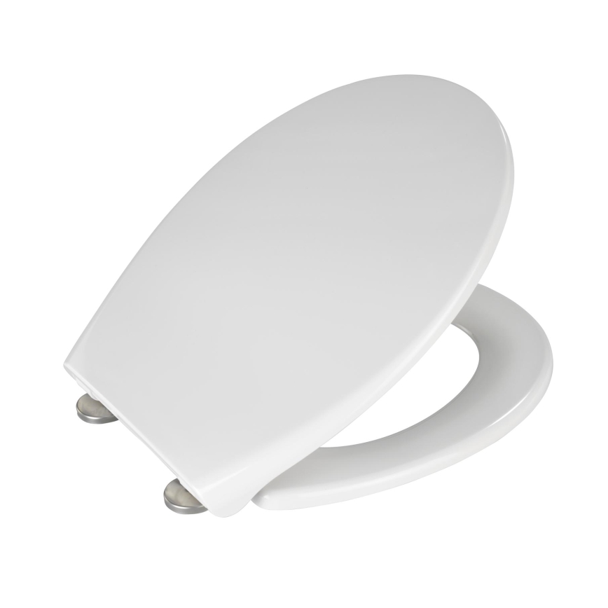 WENKO 21903100-WC κάθισμα SAMOS 44,5x37,5 cm λευκό/ασημί