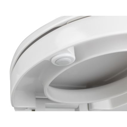 WENKO 21905100-Κάθισμα WC SECURA 37x44 cm λευκό/γκρι