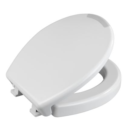 WENKO 21905100-Κάθισμα WC SECURA 37x44 cm λευκό/γκρι