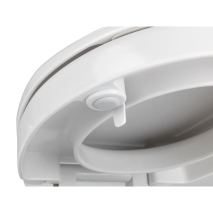 WENKO 21905100-Κάθισμα WC SECURA 37x44 cm λευκό/γκρι