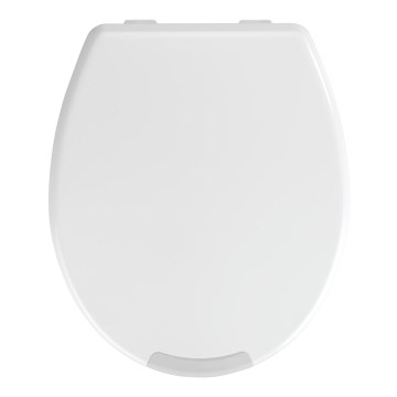 WENKO 21905100-Κάθισμα WC SECURA 37x44 cm λευκό/γκρι