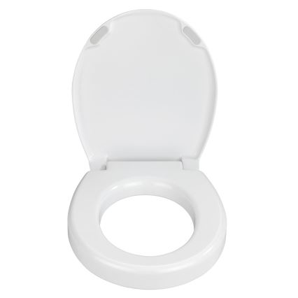 WENKO 21905100-Κάθισμα WC SECURA 37x44 cm λευκό/γκρι