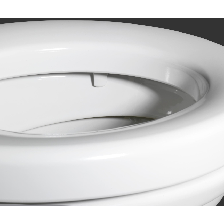 WENKO 21905100-Κάθισμα WC SECURA 37x44 cm λευκό/γκρι