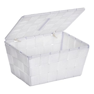 WENKO 22077100 - Καλάθι ADRIA 19x14 cm λευκό