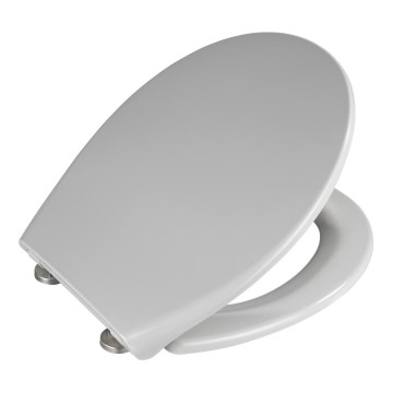 WENKO 22402100-WC κάθισμα SAMOS 44,5x37,5 cm γκρι/ασημί