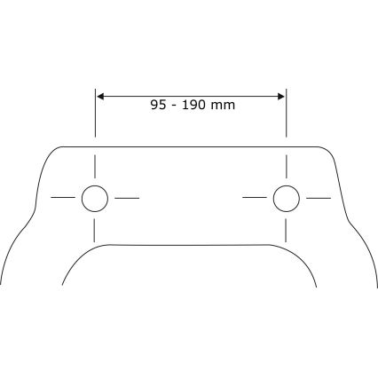 WENKO 22402100-WC κάθισμα SAMOS 44,5x37,5 cm γκρι/ασημί