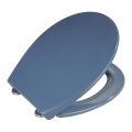 WENKO 22403100-WC κάθισμα SAMOS 44,5 x 37,5 εκ. μπλε/ασημί