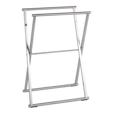 WENKO 22476100 - Βάση για πετσέτες LAVA 53,5x80,5 cm ανοξείδωτο/ασημί