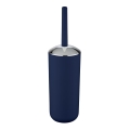 WENKO 22522100 - Βούρτσα τουαλέτας BRASIL 10x37 cm μπλε/γυαλιστερό χρώμιο