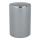 WENKO 22562100 - Καλάθι INCA 18,5x25,5 cm γκρι/γυαλιστερό χρώμιο