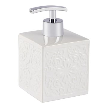 WENKO 22650100 - Δοσομετρητής σαπουνιού CORDOBA 500 ml λευκός