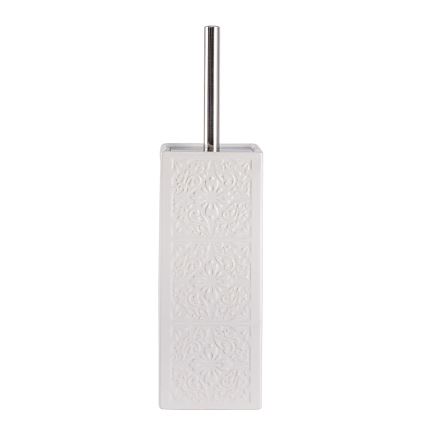 WENKO 22651100 - βούρτσα WC CORDOBA 9,5x35 cm λευκή