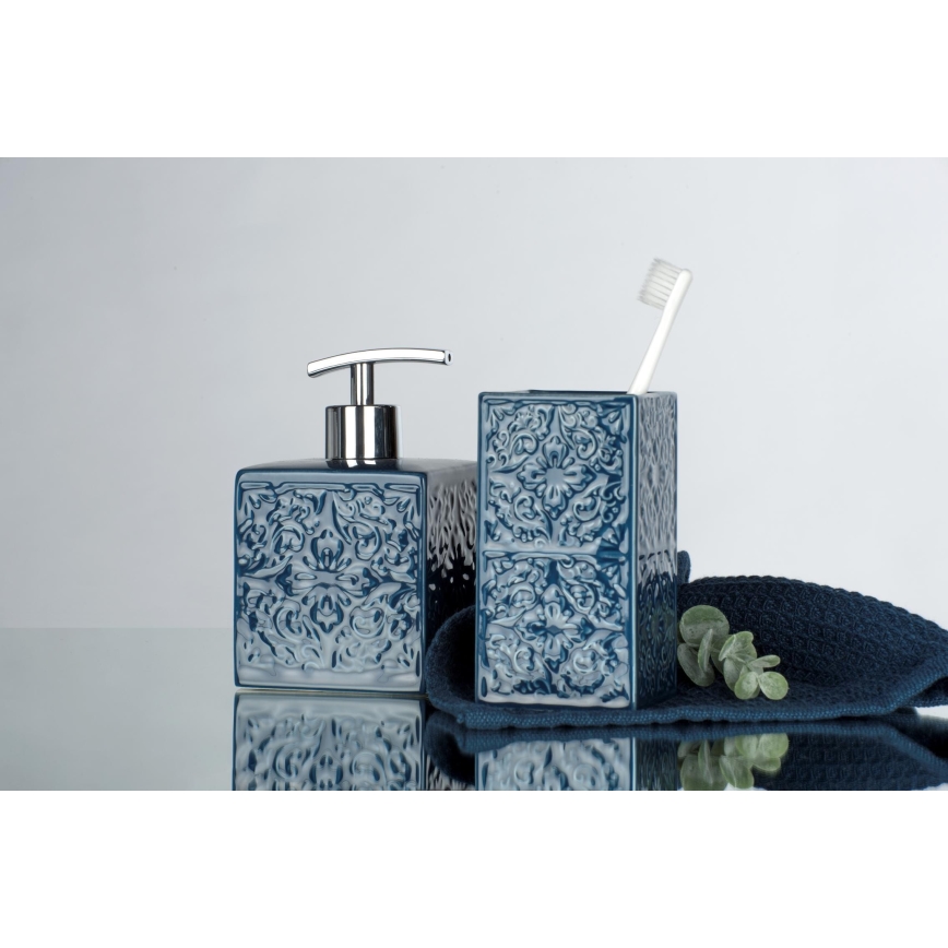 WENKO 22653100 - Δοσομετρητής σαπουνιού CORDOBA 500 ml μπλε