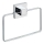WENKO 22689100-Βάση πετσετών VACUUM-LOC QUADRO ED 18,5x14 cm ασημί/γυαλισμένο χρώμιο