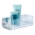 WENKO 22692100-Ράφι VACUUM-LOC QUADRO ED 25,5x14 cm ασημί/διαφανές
