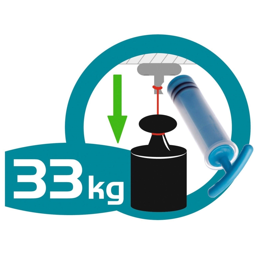 WENKO 22695100-WC βούρτσα VACUUM-LOC QUADRO ED 9,5x37 cm ασημί/γυαλιστερό χρώμιο/διαφανές