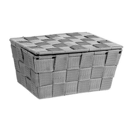 WENKO 22793100 - Καλάθι ADRIA 19x14 cm γκρι