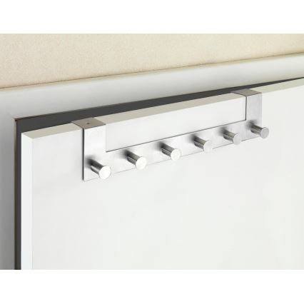 WENKO 22804100-Κρεμάστρα CELANO 39x11 cm ανοξείδωτο/ασημί