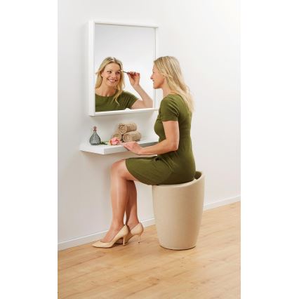 WENKO 22834100 - Καρέκλα CANDY 36x50,5 εκ. μπεζ/μαύρο