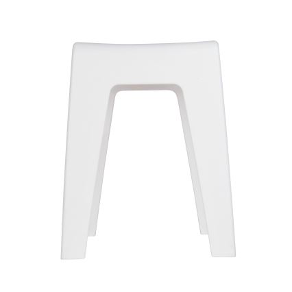 WENKO 22943100 - Σκαμπό KUMBA 38x47 cm λευκό