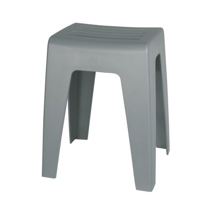 WENKO 22944100 - Σκαμπό KUMBA 38x47 cm γκρι