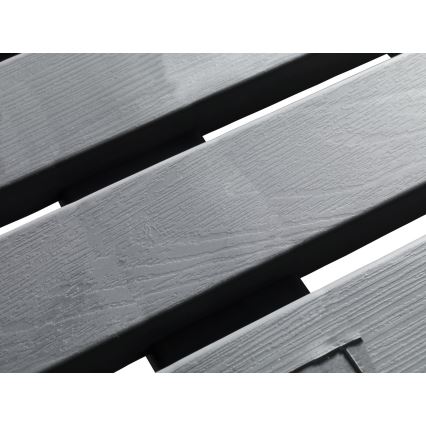 WENKO 22947100-Αντιολισθητικό πατάκι ντους για εσωτερική & εξωτερική χρήση 55x55 cm γκρι