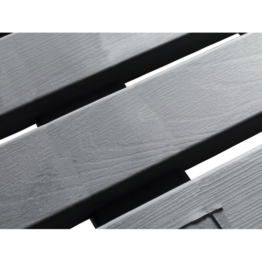 WENKO 22947100-Αντιολισθητικό πατάκι ντους για εσωτερική & εξωτερική χρήση 55x55 cm γκρι