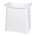 WENKO 22949100 - Σκαμπό WING 45x48 εκ. λευκό/μαύρο
