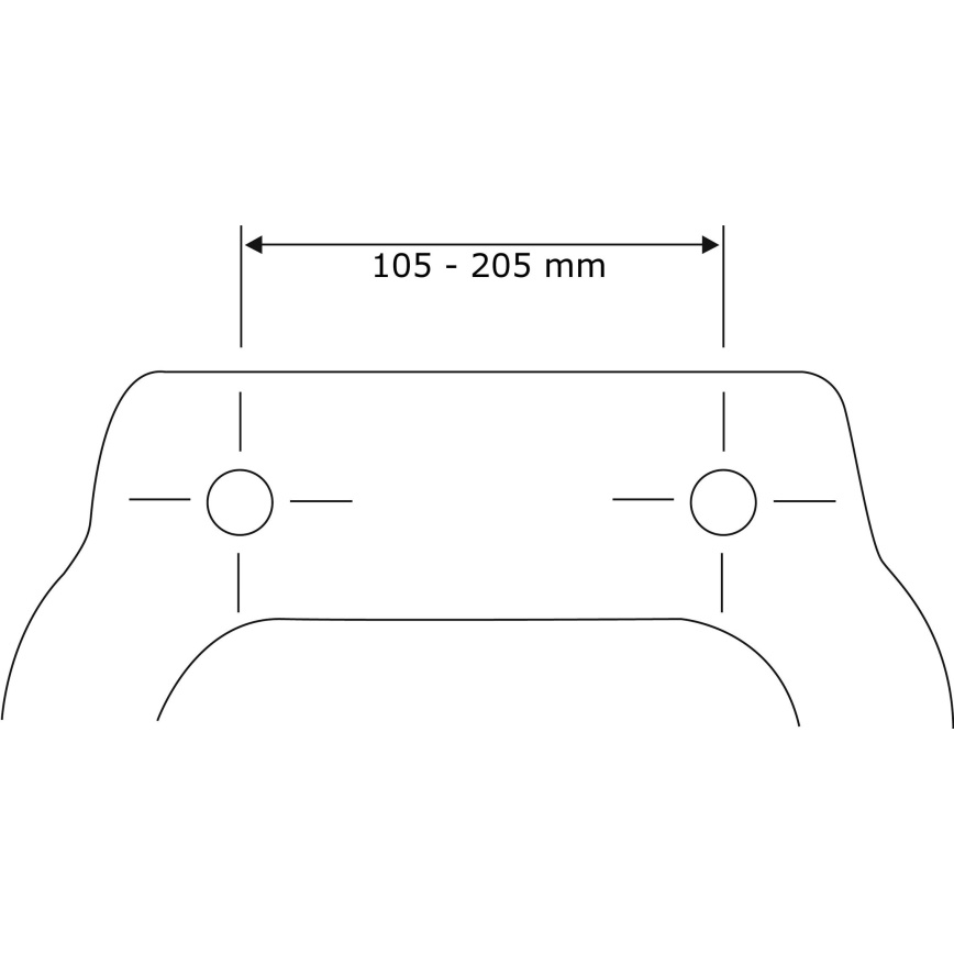 WENKO 22977100-Κάθισμα τουαλέτας BELLEVUE 35,5x42,5 cm ανθρακί/ασημί