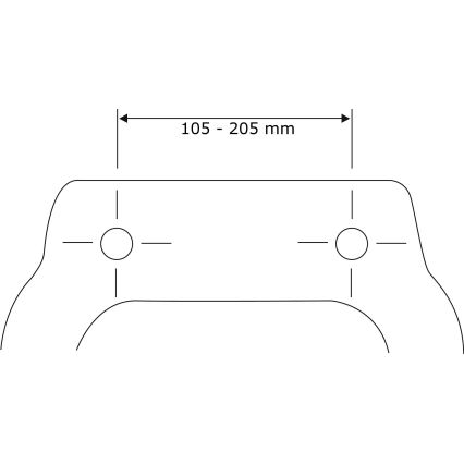 WENKO 22977100-Κάθισμα τουαλέτας BELLEVUE 35,5x42,5 cm ανθρακί/ασημί