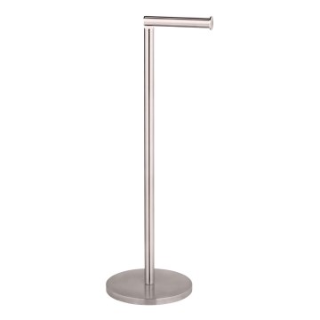WENKO 22985100 - Βάση για χαρτί υγείας 21x55 cm, ανοξείδωτο/ασημί